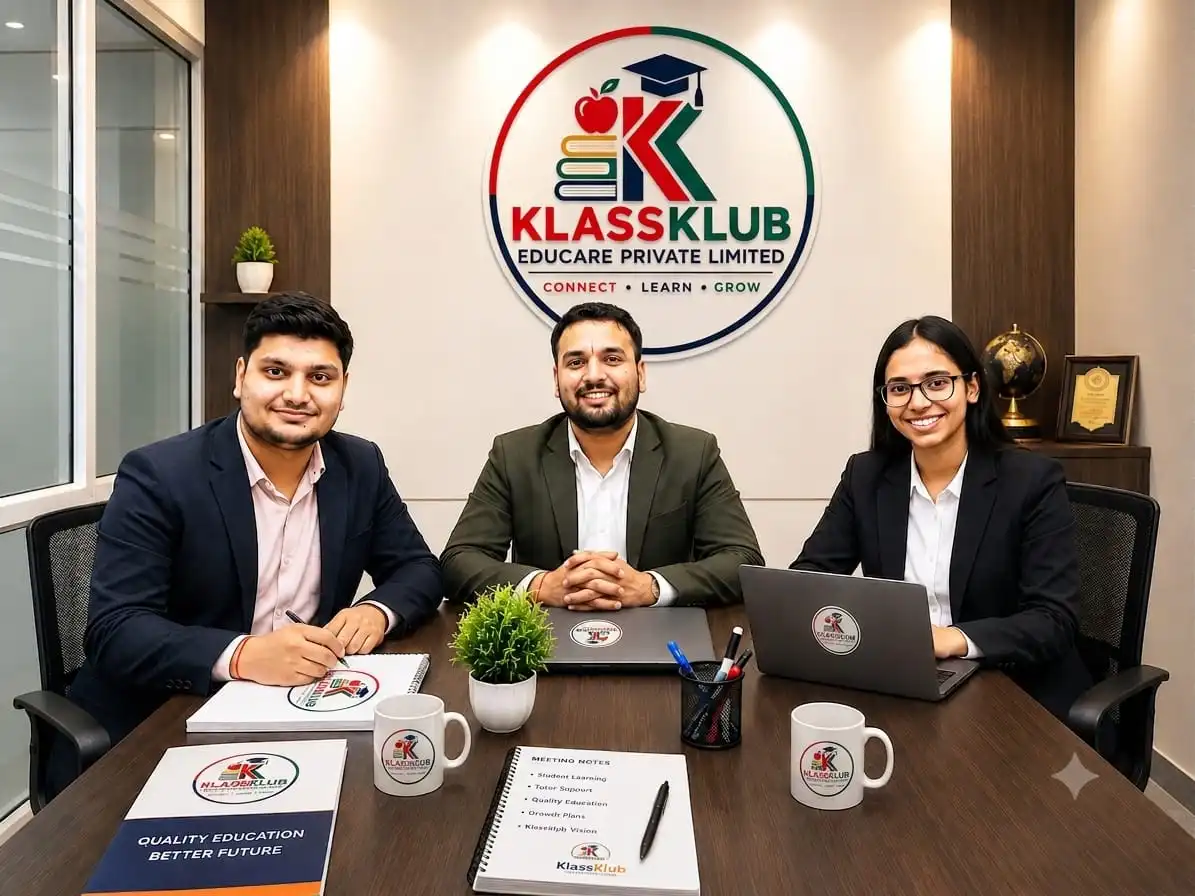 KlassKlub team working together